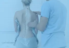 Клиническое лечение пациента со сколиозом